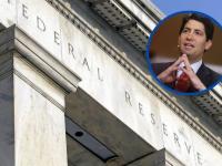 Kevin Warsh con fachada de la Reserva Federal de Estados Unidos al fondo 