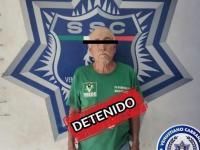 Detienen a adulto mayor en V. Carranza
