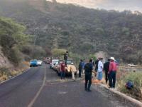 Volcadura en Coxcatlán
