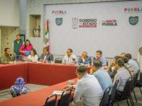 Autoridades de Puebla y Morelos