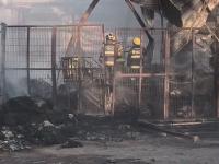 Incendio en recicladora de Coronango