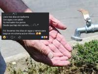 Falta de agua 