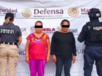 Detienen a dos mujeres en Cuautlancingo