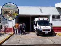 Trabajadores de Pemex en clínica de Huauchinango