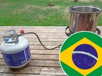 Gas LP utilizado para cocinar: ilustrativa