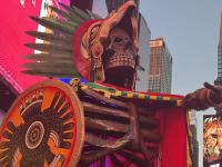 Catrinas en Times Square