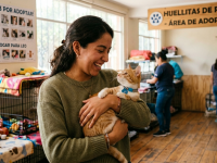 Encuentra a tu mascota ideal en pasarela de adopción en Puebla