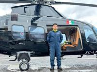 El helicoptero ejecutivo del Gobierno de Puebla, Agusta A109S