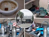 Evidencia de falta de agua en el Hospital General del Sur en Puebla