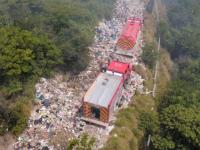 Humo del basurero de Acatlán afecta a vecinos; exigen acelerar combate