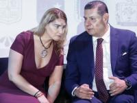 Idamis Pastor y Alejandro Armenta