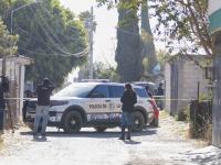 Aspecto de la balacera en Geovillas del Sur; el narcomenudeo es una línea de investigación