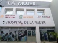 Fachada del Hospital de la Mujer en Puebla