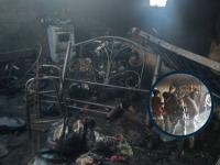 Incendio en casa de Coxcatlán 