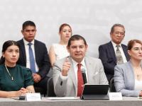 Gobernador Alejandro Armenta y su gabinete 