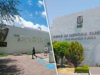 Fachadas de unidades IMSS de Tehuacán y San Bartolo, Puebla 