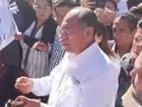 Maestros protestan en Huauchinango