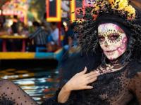 Maribel Guardia se convierte en catrina y protagoniza momento viral en Xochimilco