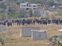 Megaoperativo en Santa Ana Acozautla