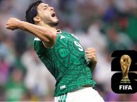 Raúl Jiménez celebrando su anotación frente a los ecuatorianos