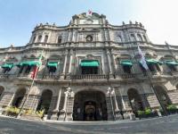 Fachada del palacio municipal del ayuntamiento de Puebla: ilustrativa