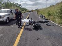 En dos accidentes, dos motociclistas murieron y uno más resultó con lesiones