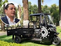 Motos que suplirán a caballos recolectores en Texmelucan costaron 5 MDP