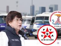 Silvia Tanús, titular de la Secretaría de Movilidad y Transporte del estado de Puebla