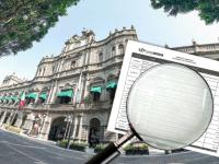 Una lupa observa los estados financieros del Ayuntamiento de Puebla