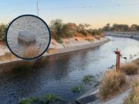 Operativo en el canal de Valsequillo