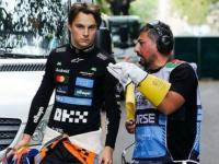 Óscar Piastri reconoce su error y abandona en Azerbaiyán