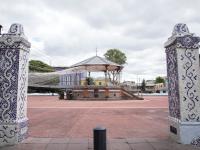 Kiosco del Paseo Bravo en Puebla 