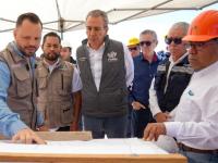 Pepe Chedraui supervisa construcción de Bachillerato Tecnológico BUAP