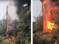 Incendio en macropera