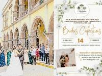 Bodas colectivas en Santa Inés Ahuatempan