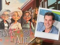 Poster de la película Canas al Aire y el productor Ricardo Arnaiz