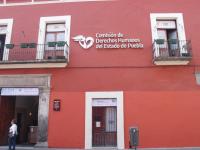 Fachada de la CDH Puebla 