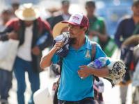 Aspectos de Caravana Migrante en Puebla 