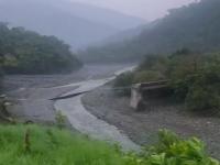 Puente provisional en Tlacuilotepec