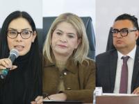 Rebeca Bañuelos, Josefina Morales, Carlos Olivier