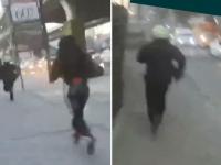 Reportera persigue a policía y expone presunta extorsión en Naucalpan