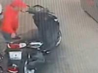 Roban motoneta en Huejotzingo 