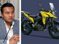 Roberto Solís compra motopatrullas en Huejotzingo