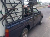 Hallan camioneta calcinada