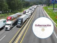 Bloqueo en autopista México-Puebla: imagen ilustrativa