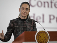 Claudia Sheinbaum Pardo, presidenta de México, indica que los aranceles de Estados Unidos afectarán el T-MEC