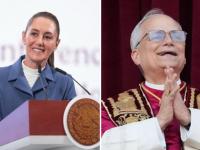 Claudia Sheinbaum y Papa León XIV