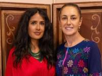 Salma Hayek propone a Sheinbaum nuevos incentivos para el cine nacional