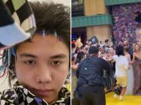 Singapur veta de por vida a fan que irrumpió y se lanzó sobre Ariana Grande