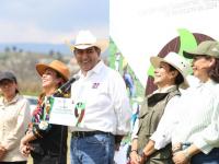El gobernador de Puebla, Sergio Salomón Céspedes Peregrina